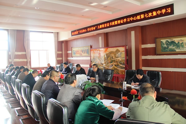 隴運(yùn)集團(tuán)公司黨委召開“不忘初心、牢記使命”主題教育讀書班暨理論學(xué)習(xí)中心組第七次集中學(xué)習(xí)（擴(kuò)大）會(huì)議